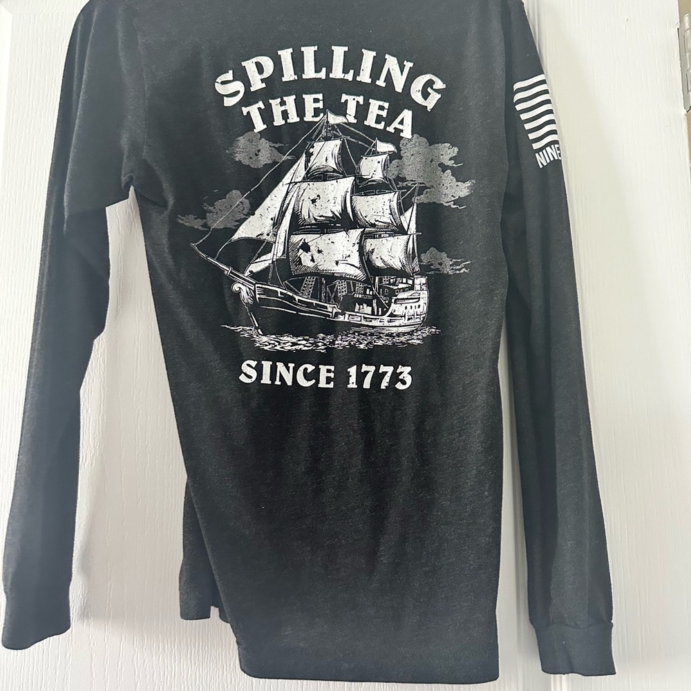 Nine Line Apparel Long Sleeve Unisex Shirt - Black